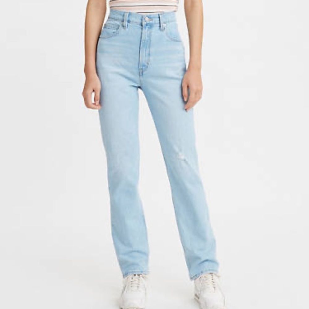 70's High Rise Slim Straight Women's Jeans